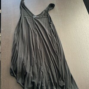 Black tank dress